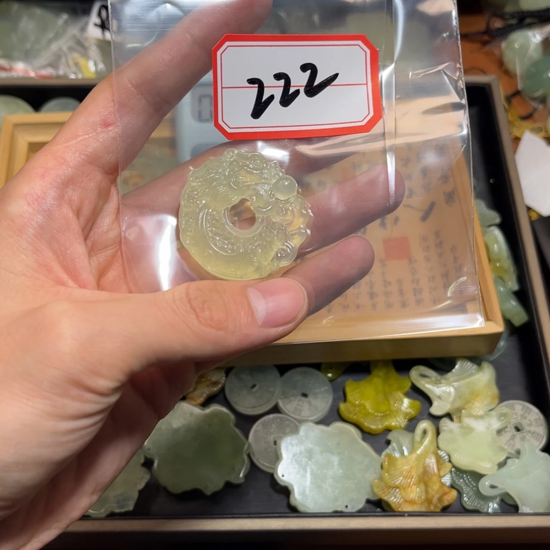 蛇纹石玉颈饰合金@**@