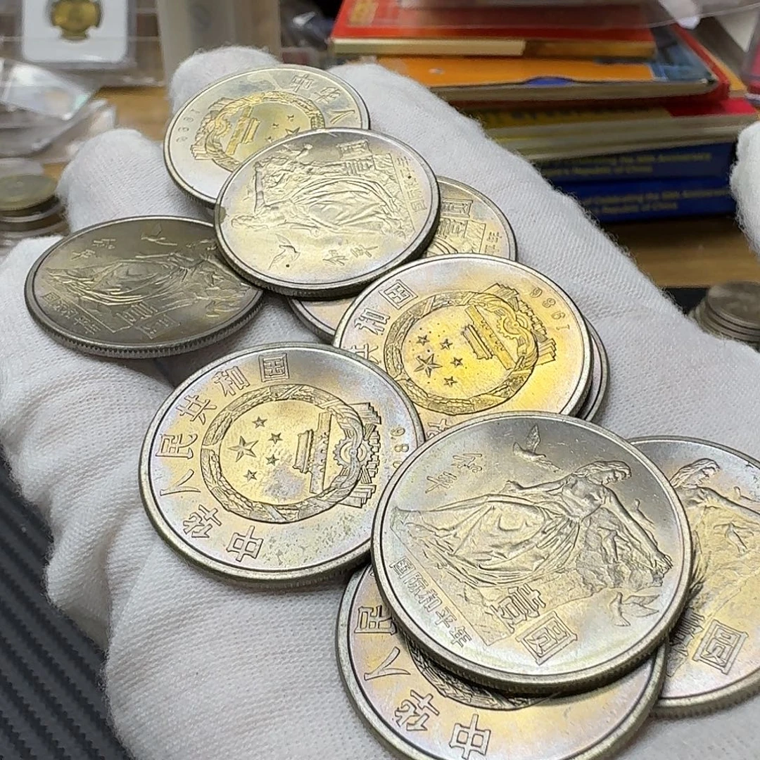 其他普通金属和平纪念币10枚