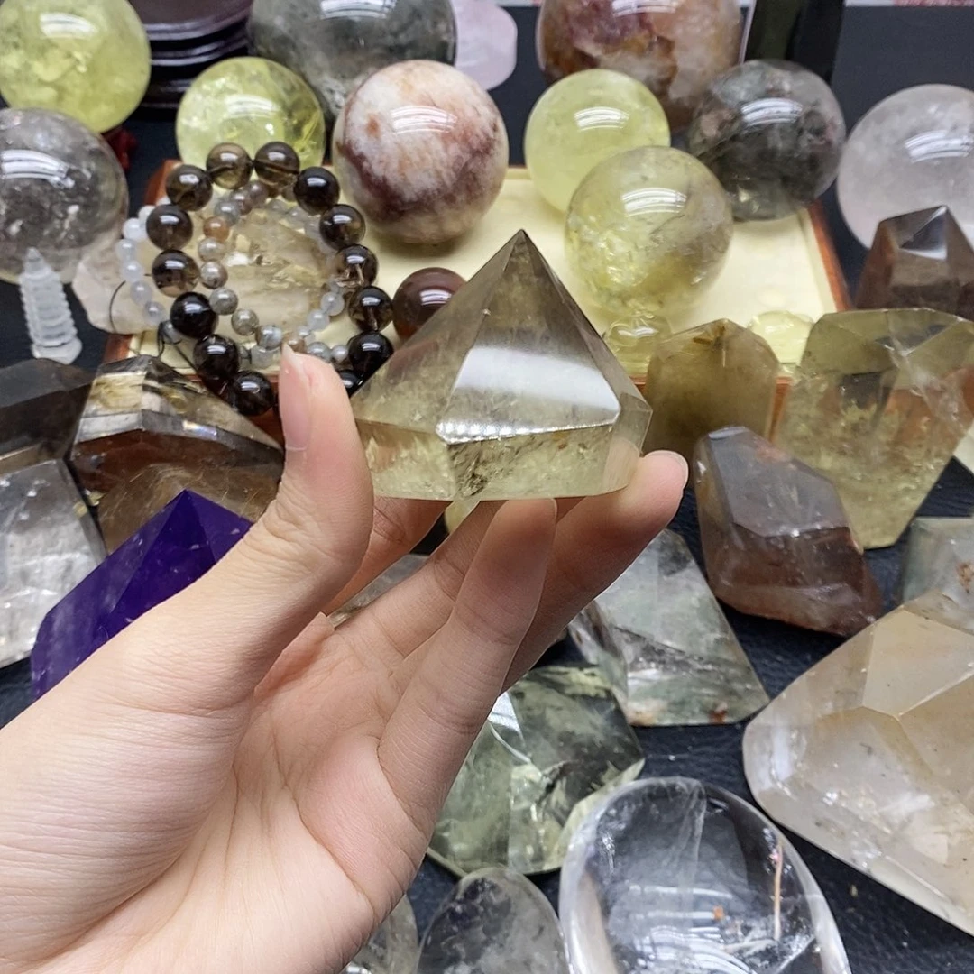 水晶未镶嵌珠宝半成品288水晶石