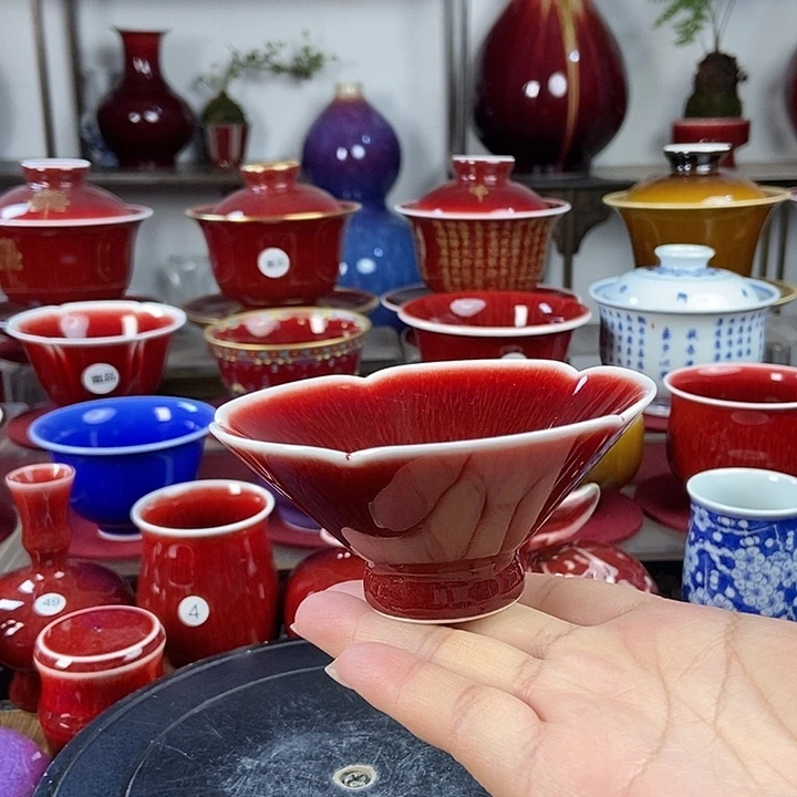 陶瓷景德镇名陶坊原矿郎红