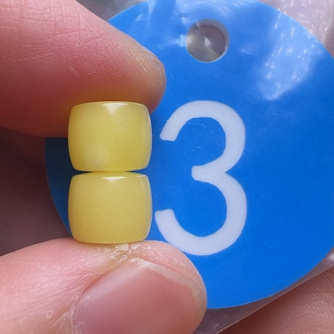 蜜蜡未镶嵌珠宝奇石7.5m m