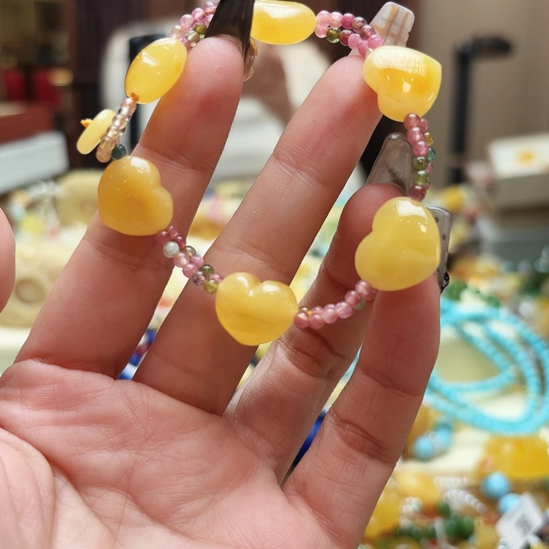 琥珀手链未镶嵌琥珀