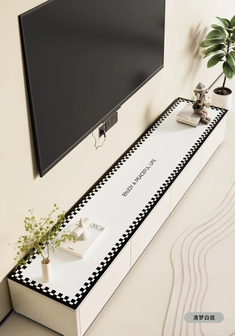 防水防油免洗餐边柜桌垫电视柜桌垫鞋柜桌垫酒柜台面垫垫子长方形