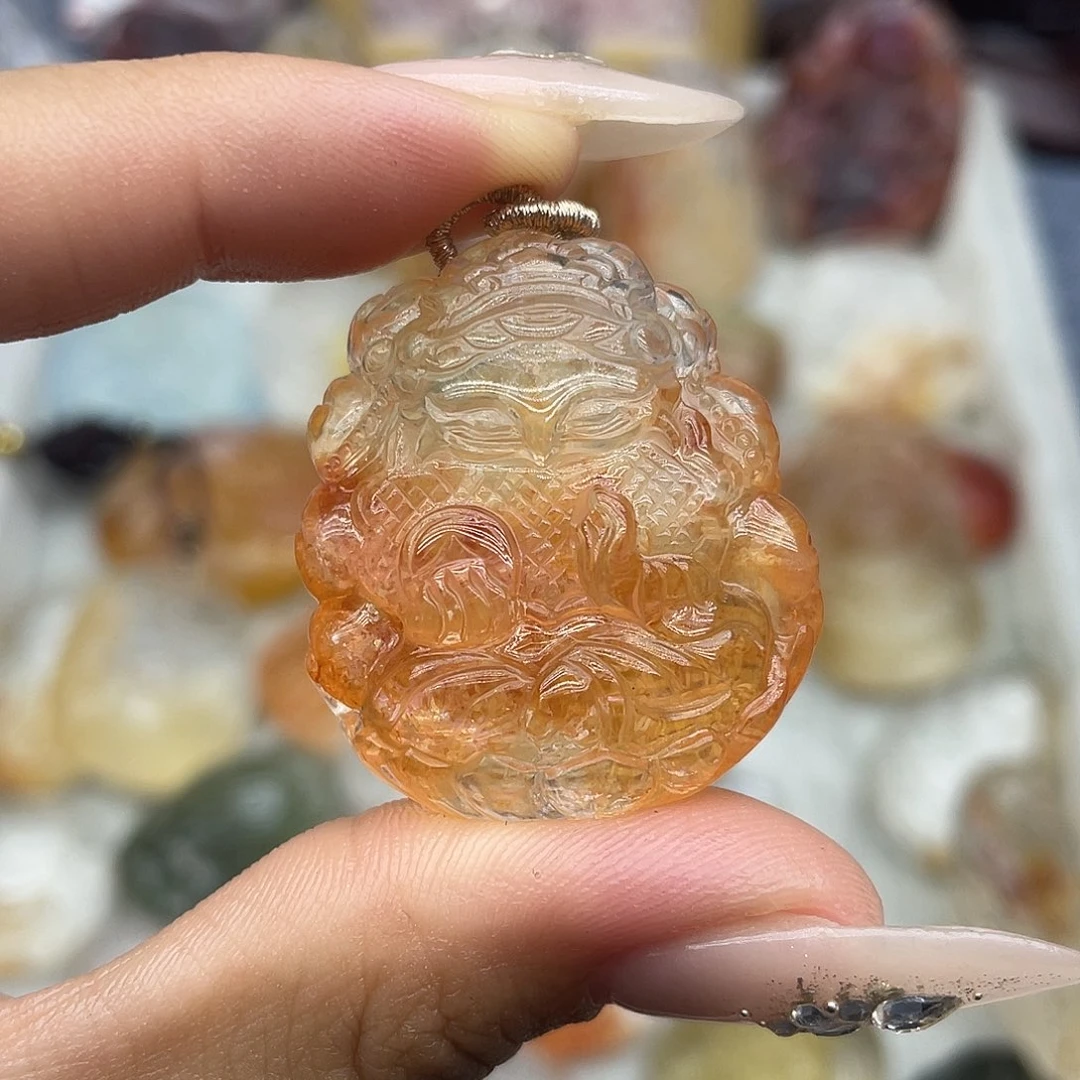 颈饰未镶嵌水晶天然