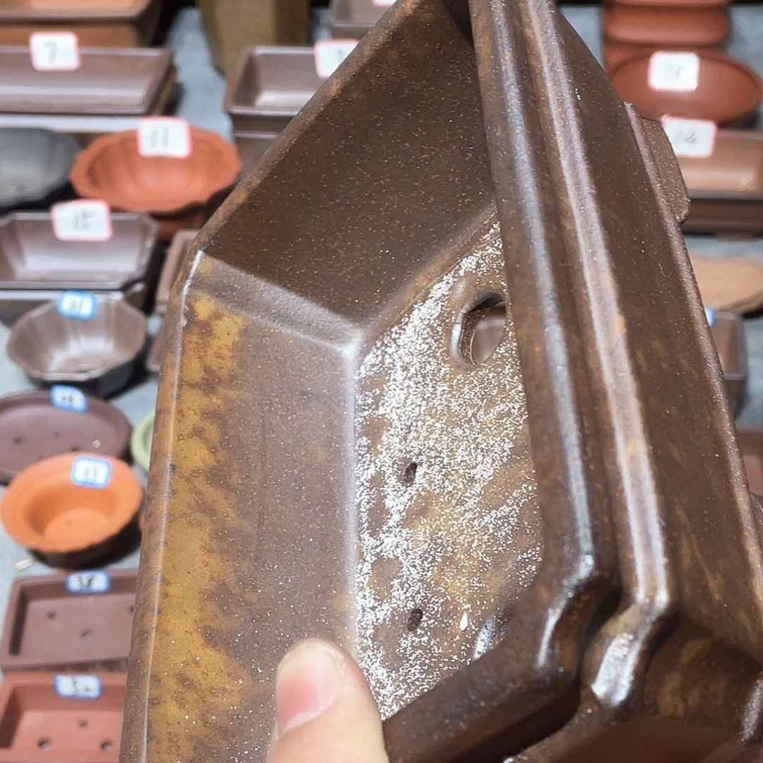 紫砂紫砂小盆18.5*12.5*5.5