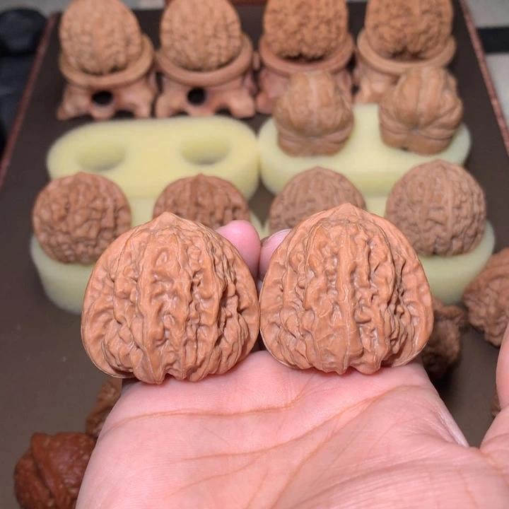 瞧***核桃文玩核桃平谷凹底