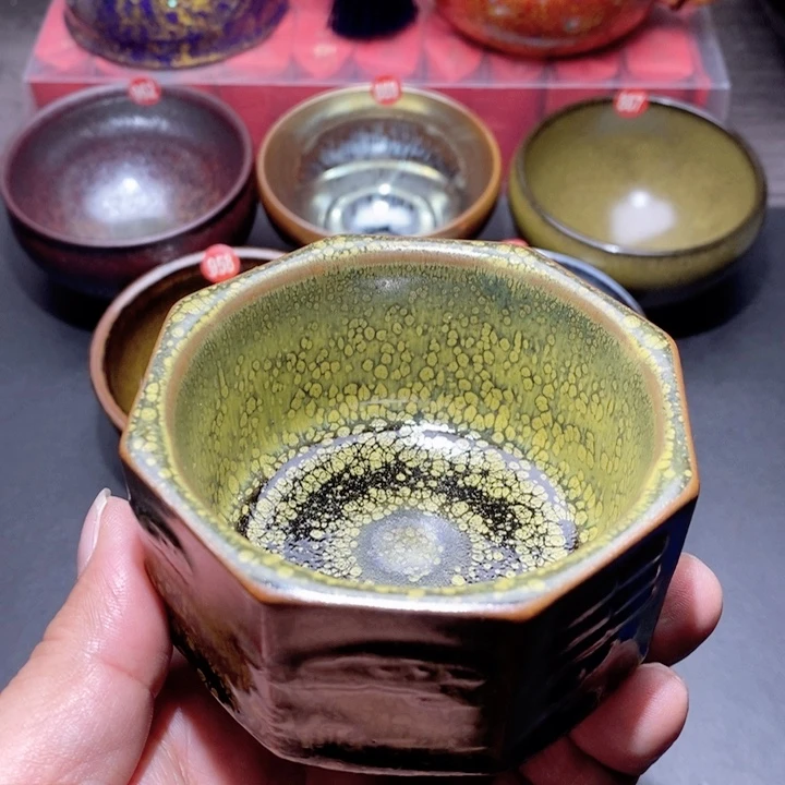 茶盏建盏主人杯茶壶盖碗品茗杯