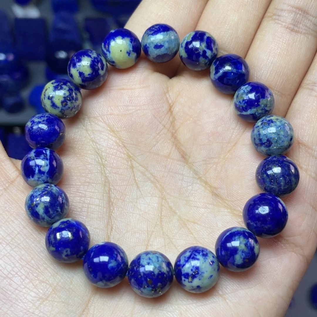 青金石未镶嵌10mm手串