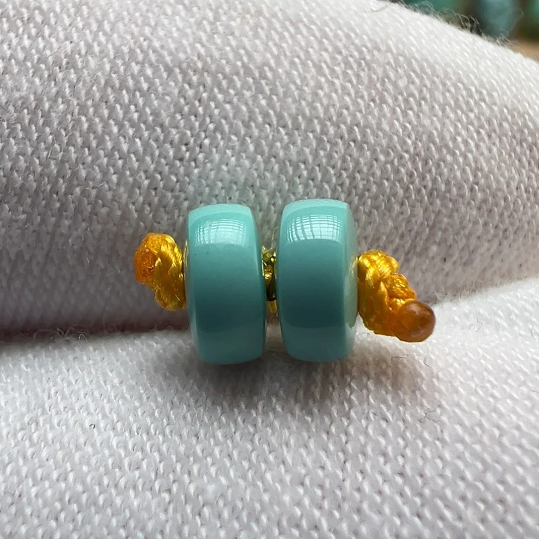 绿松石未镶嵌配饰5.8*2.7