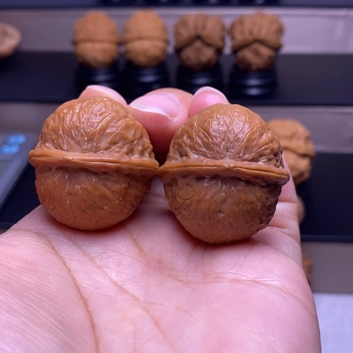 把件文玩核桃红蛇19
