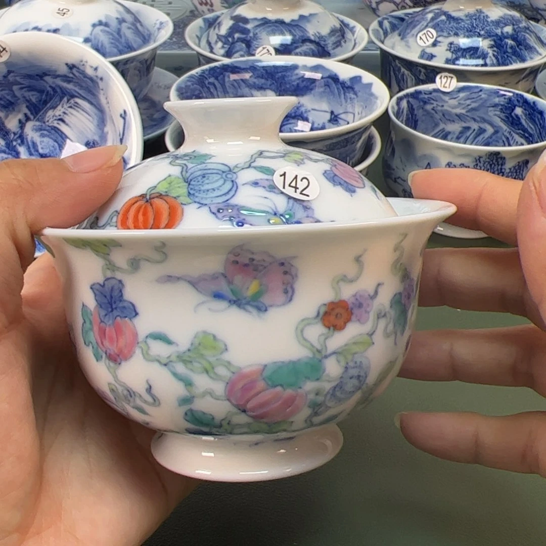 木木景德镇纯手绘茶具142