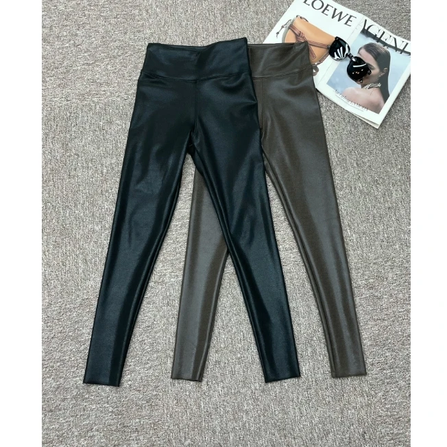 【鑫蕾】新款时尚百搭亮面星空打底加绒芭比裤53686