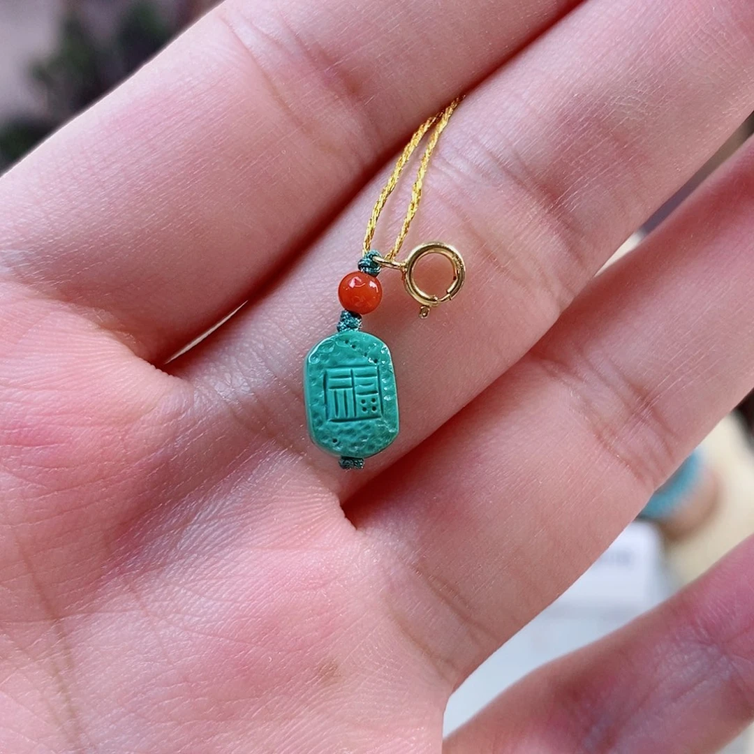 未镶嵌绿松石珠宝奇石