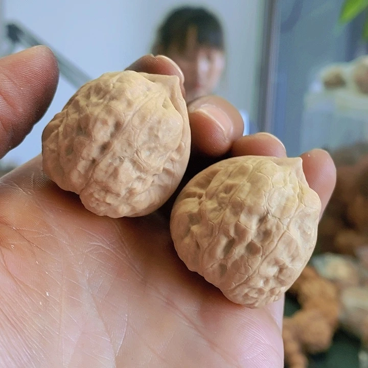 【闪购商品】把件文玩核桃36三角古蝉