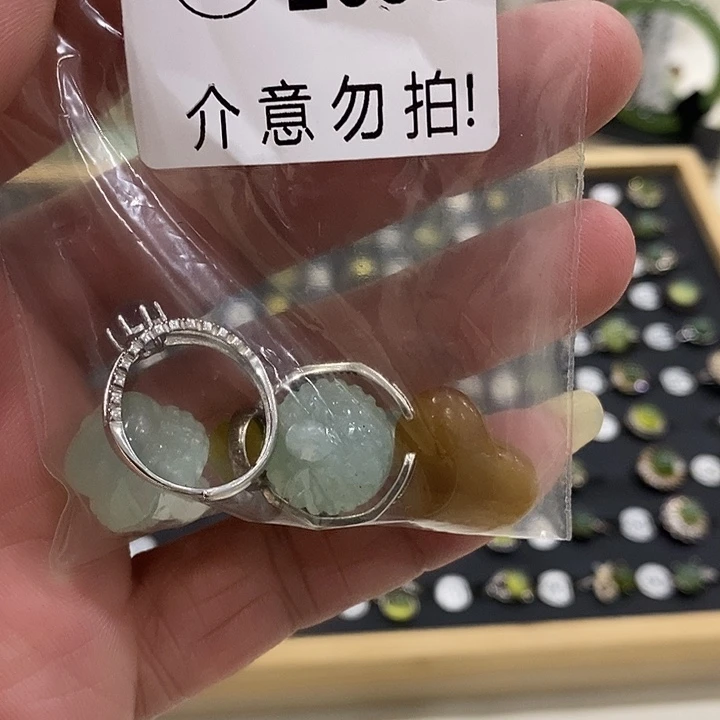 合金蛇纹石玉发簪咸*
