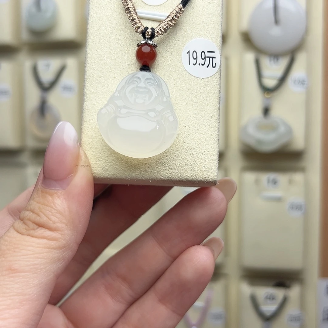 玛瑙/玉髓颈饰未镶嵌011