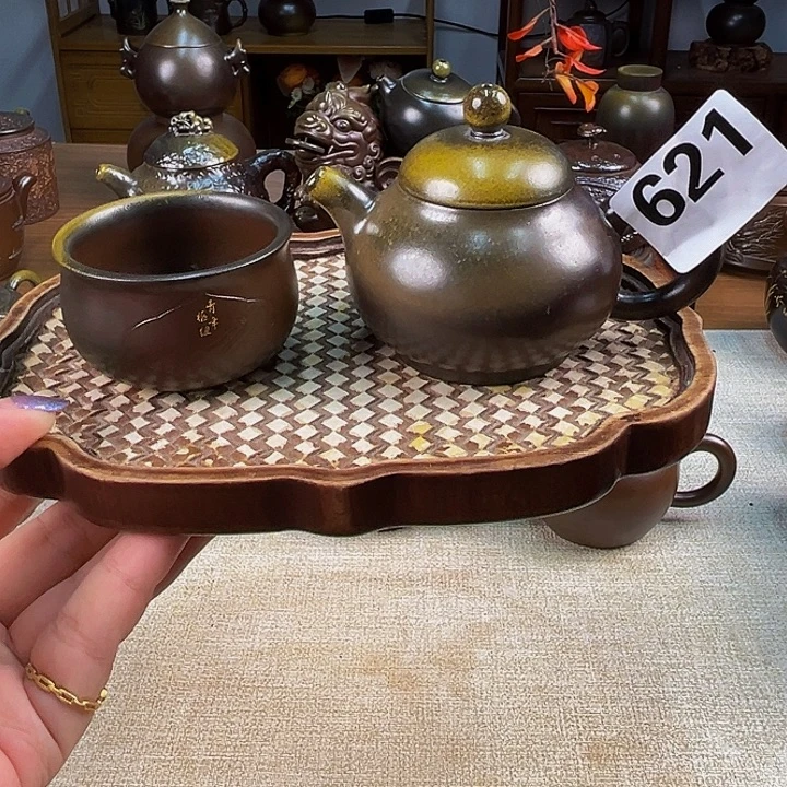 柴燒壺泡茶香柴燒壺