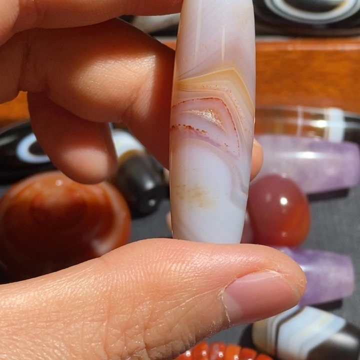 玛瑙/玉髓未镶嵌项链