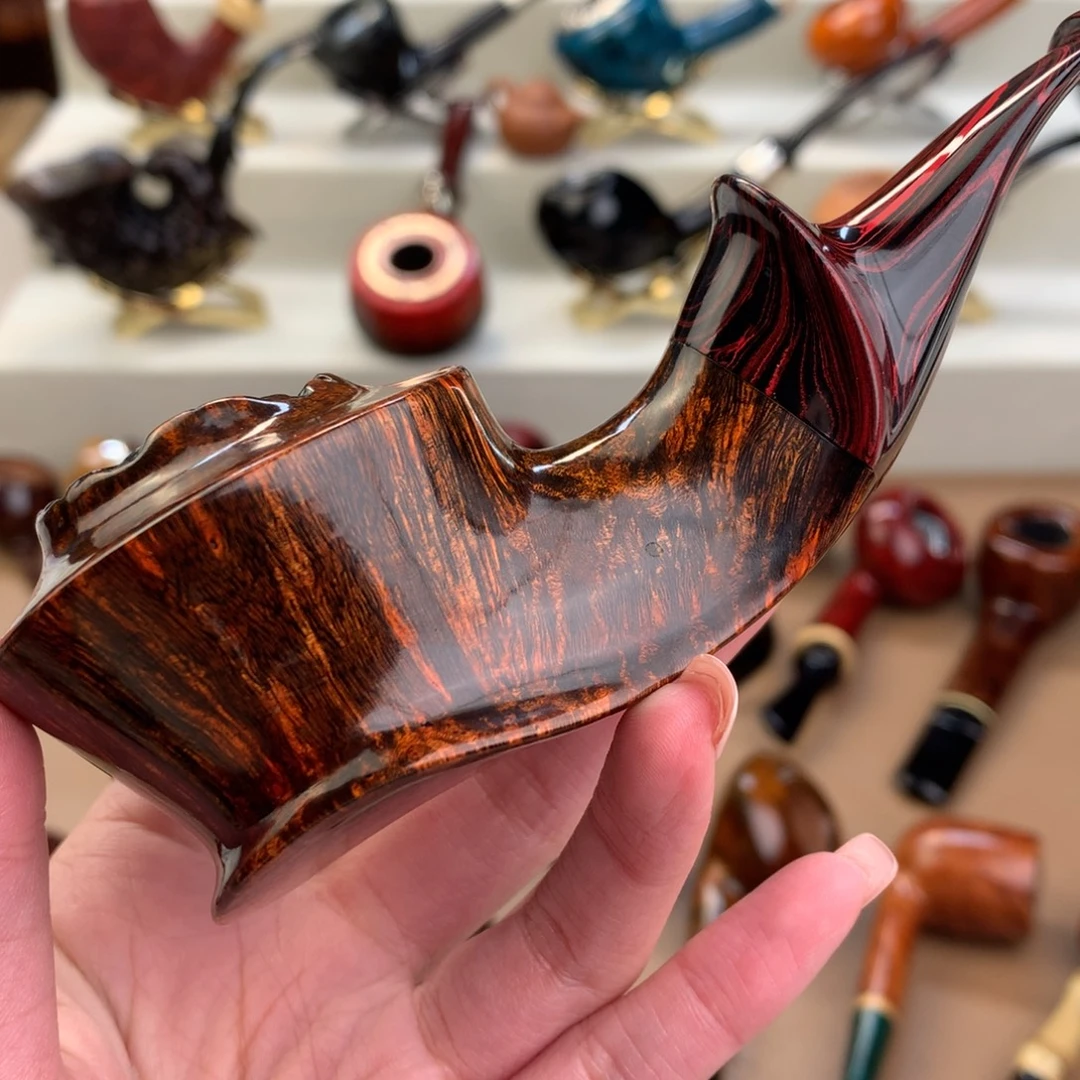 华***号高品质石楠木烟斗