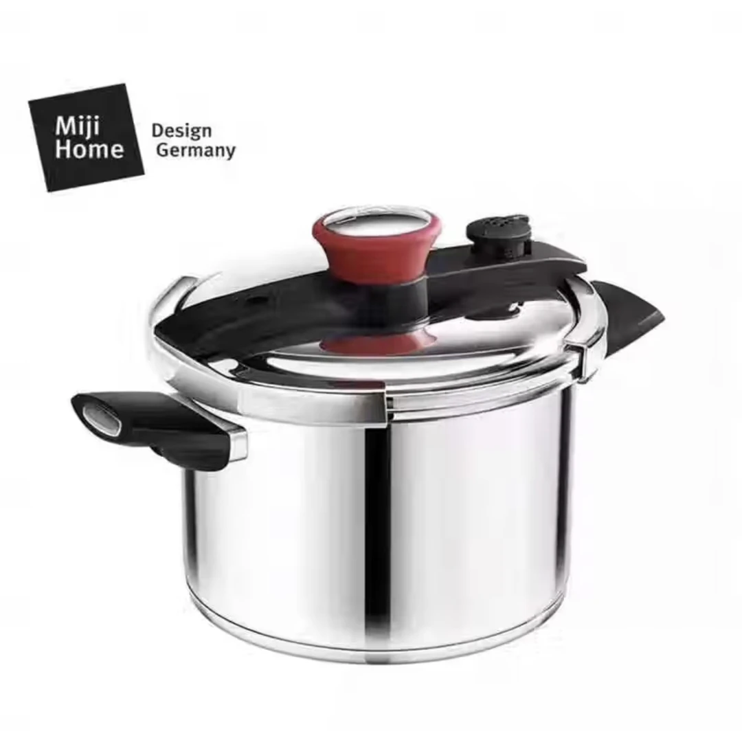 6L晶钻不锈钢高压锅MH-PC6L-CN【盒损潮斑款】