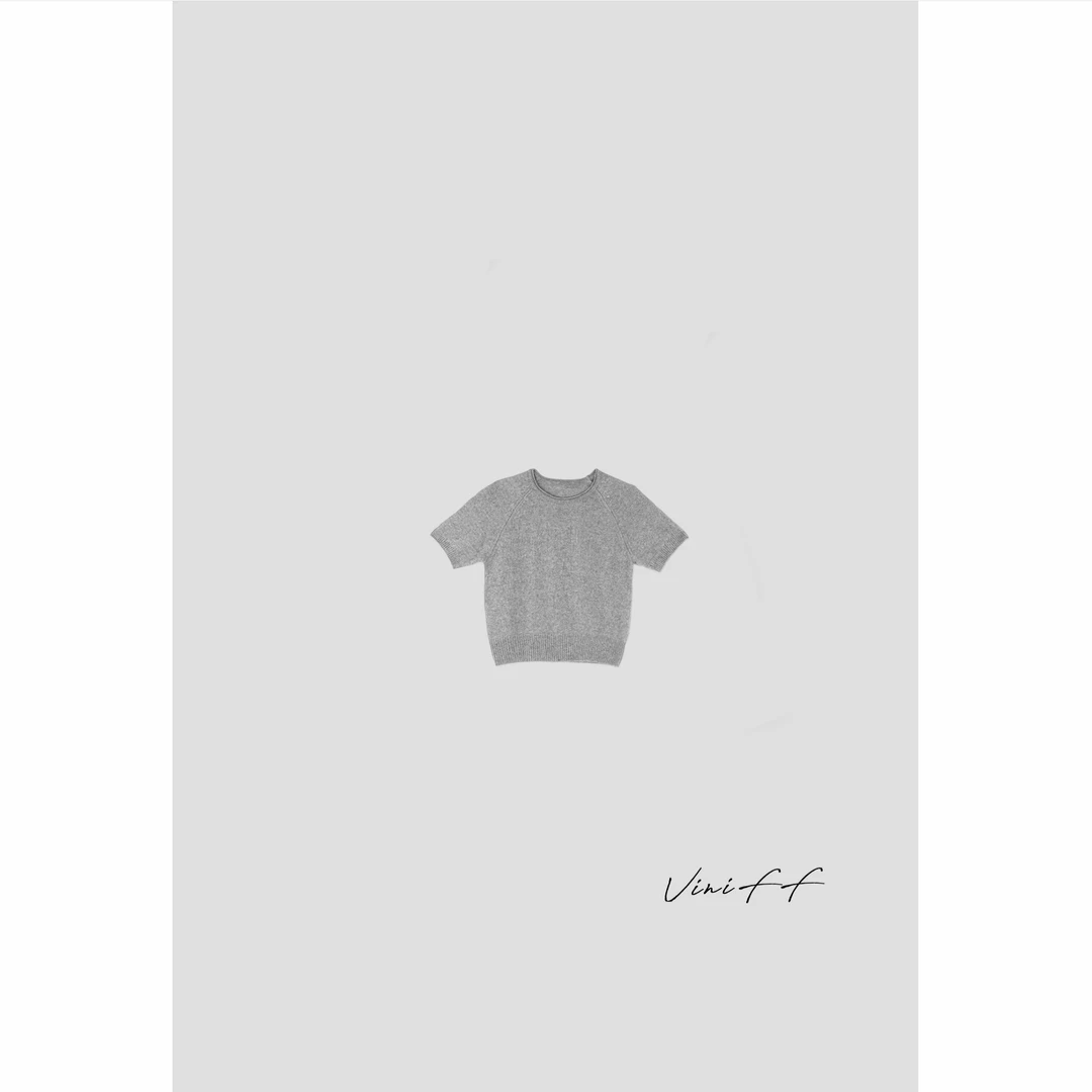 ViniFF薇妮｜羊毛圆领简约搭配针织毛衣SC-0483