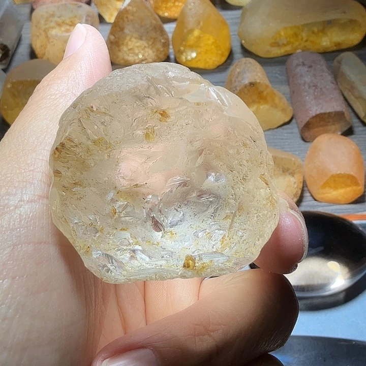 水晶珠宝半成品未镶嵌