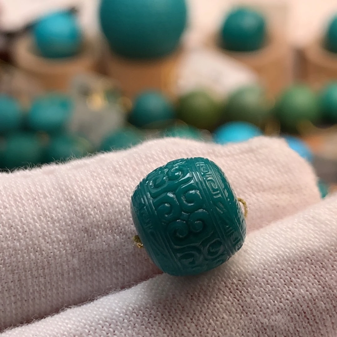 绿松石未镶嵌绿松石11.4mm