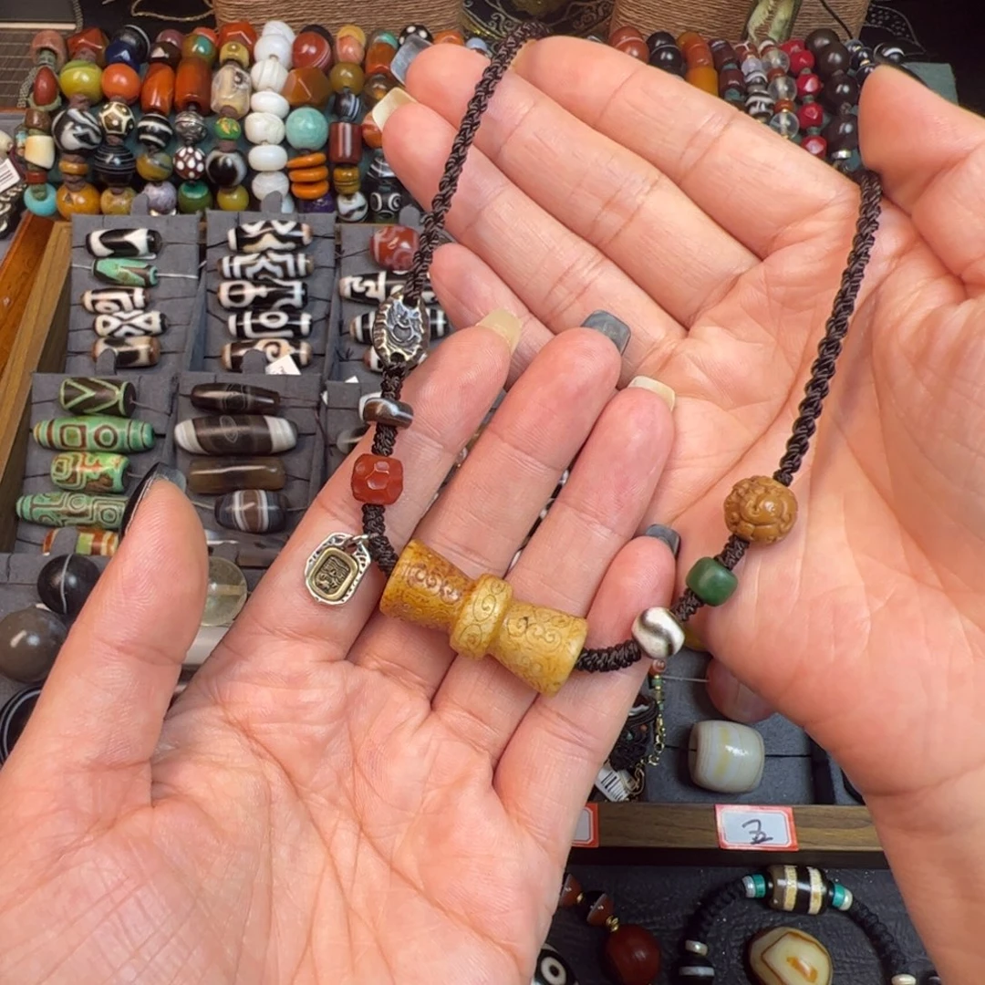 玛瑙/玉髓未镶嵌项链