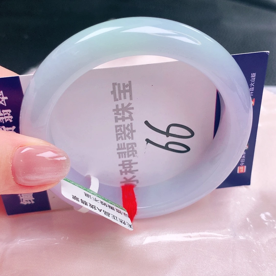 翡翠未镶嵌手镯缅甸天然a货翡翠