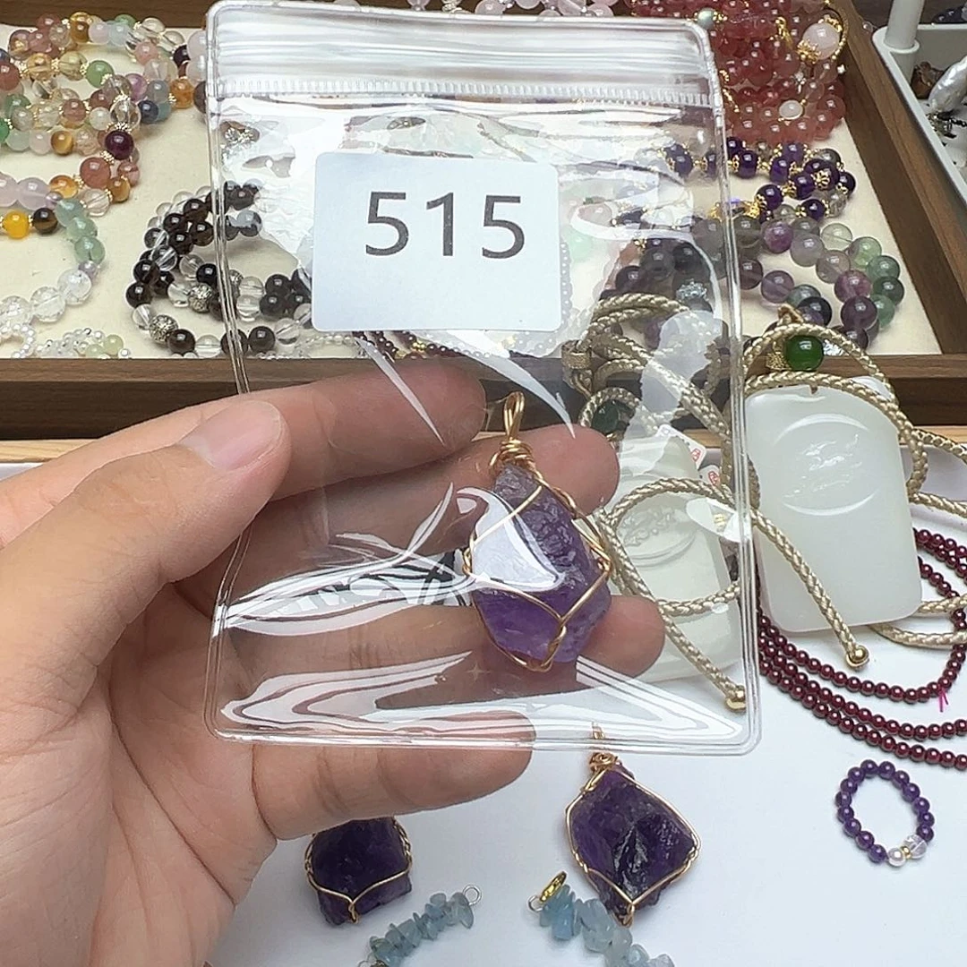 未镶嵌颈饰水晶天然水晶手串515