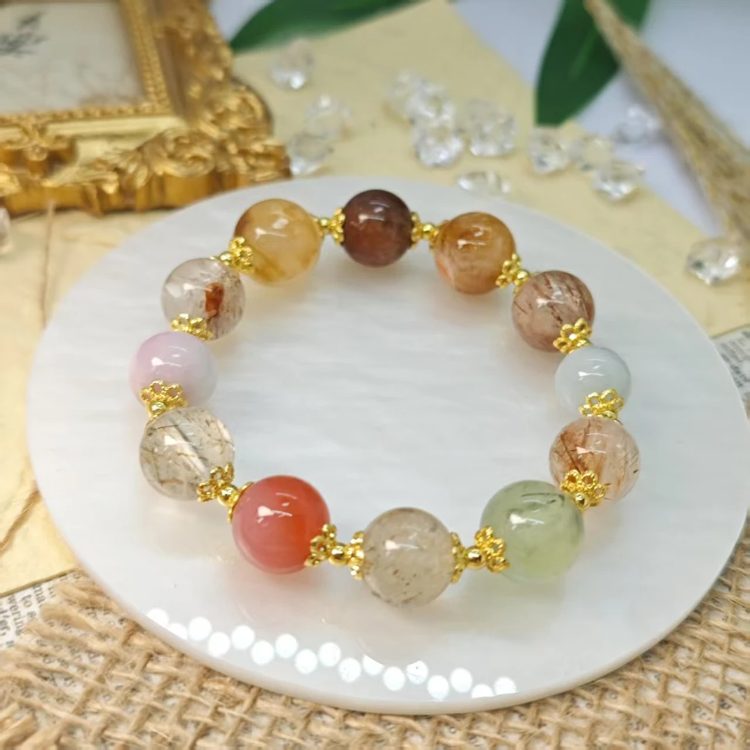 《幻觉》水晶多宝手链12+(多样发其一) AX98