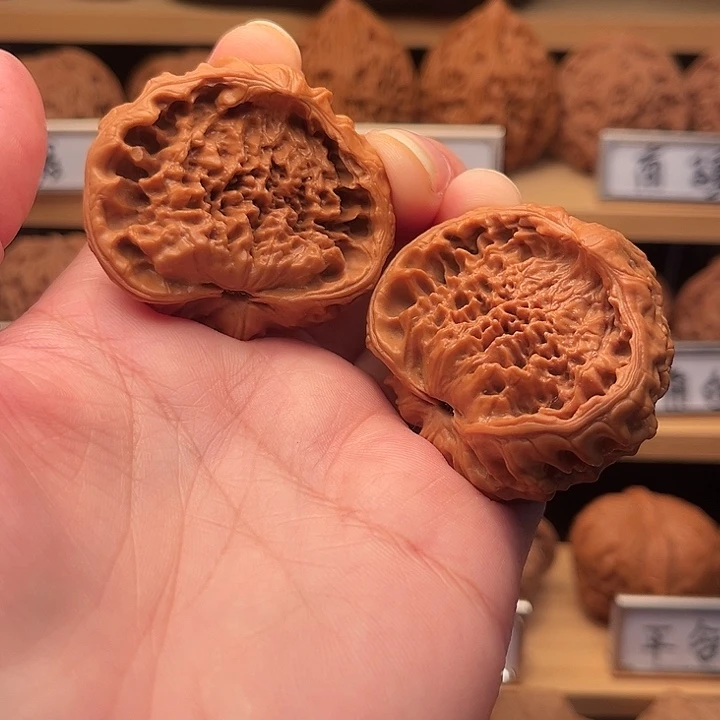 文玩核桃把件46蛇头