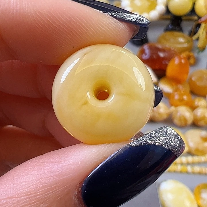 蜜蜡颈饰未镶嵌蜜蜡