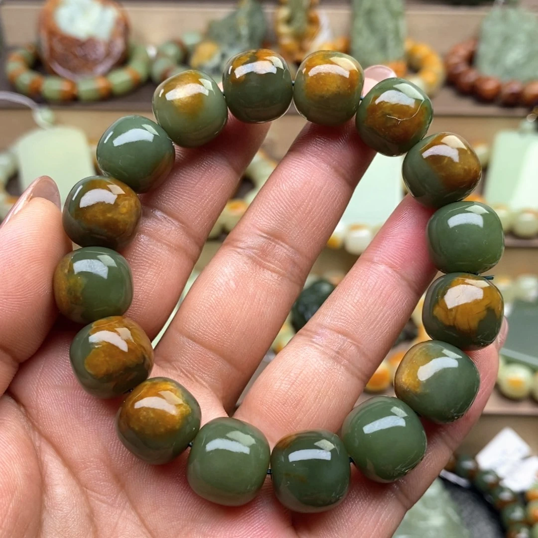 手串未镶嵌透闪石质玉