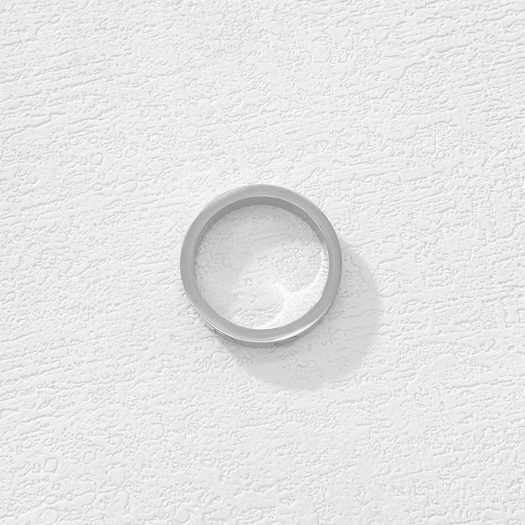 钛钢戒指 木木（ZF2051） LOVE戒指