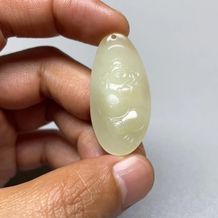 吊坠(不含链)未镶嵌和田玉汇****启