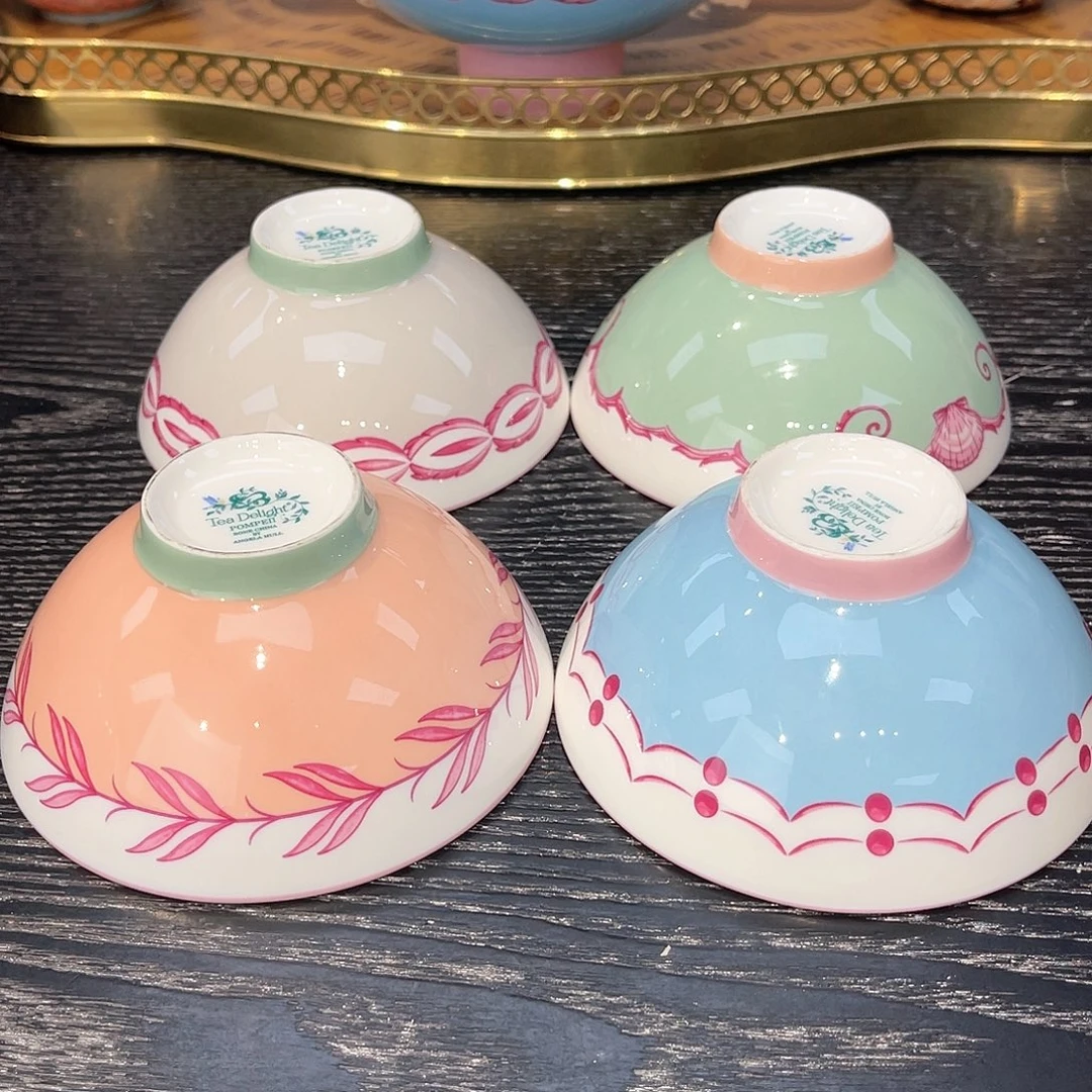 骨瓷饭碗4个///////