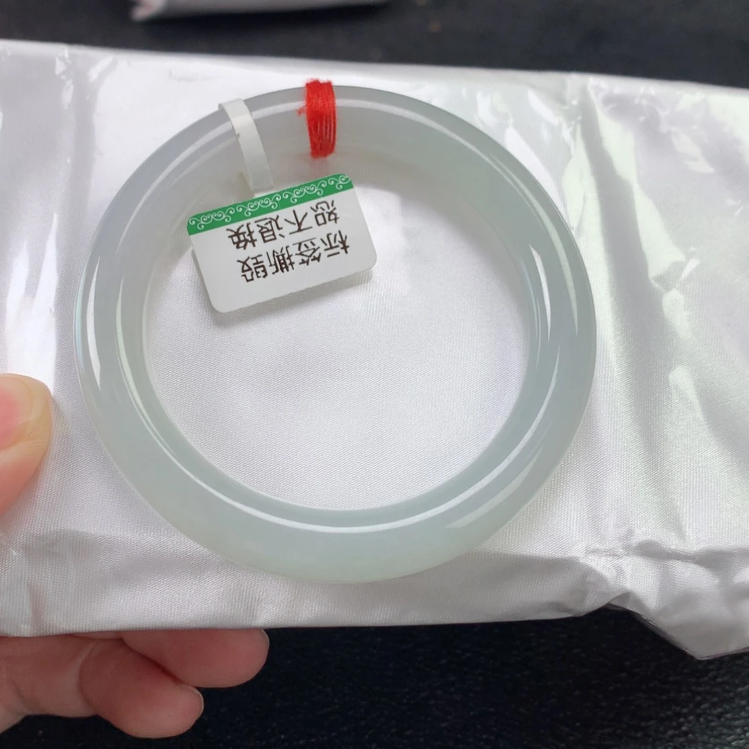 未镶嵌手镯翡翠缅甸天然翡翠手镯54