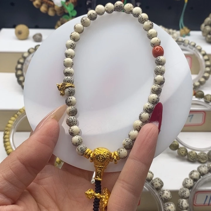 星月菩提手串7龙蛋手持