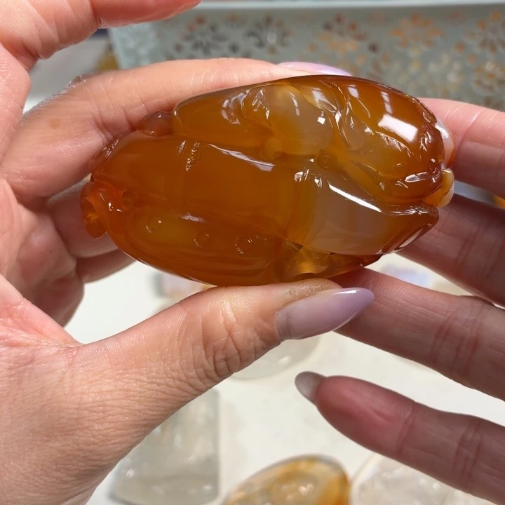 玛瑙/玉髓未镶嵌吊坠(不含链)