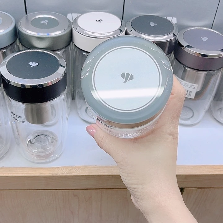 海***风万象品牌双层玻璃杯V183-360相思