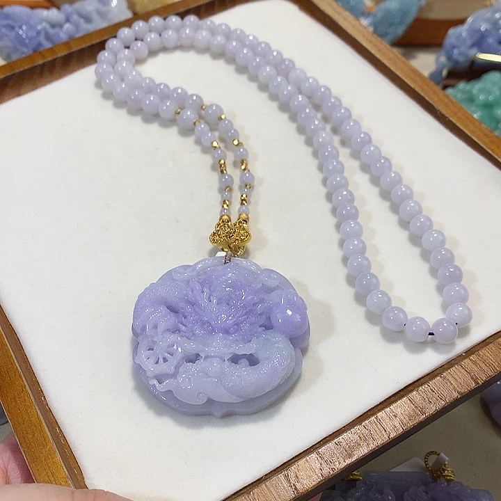 翡翠未镶嵌颈饰翡翠吊坠