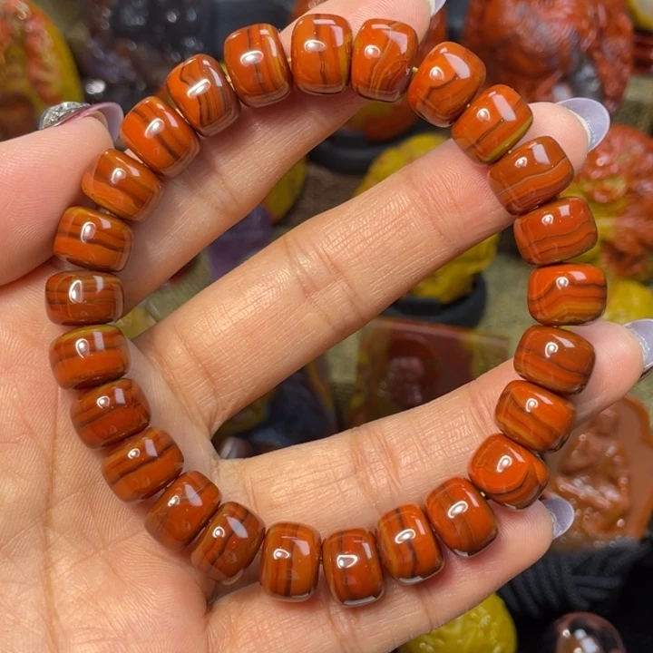 玛瑙/玉髓未镶嵌珠宝奇石尚品鸽血红拉丝