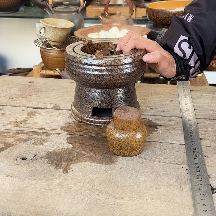 紫砂宜兴紫砂粗陶茶具33