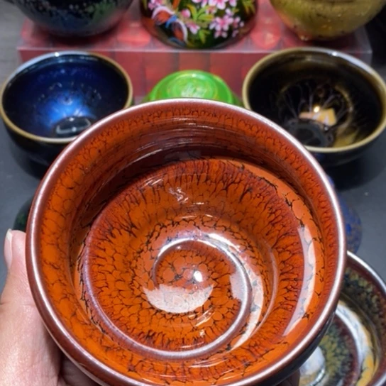 茶盏建盏主人杯茶壶盖碗品茗杯