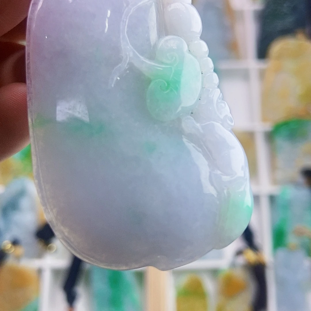 翡翠未镶嵌颈饰天然翡翠