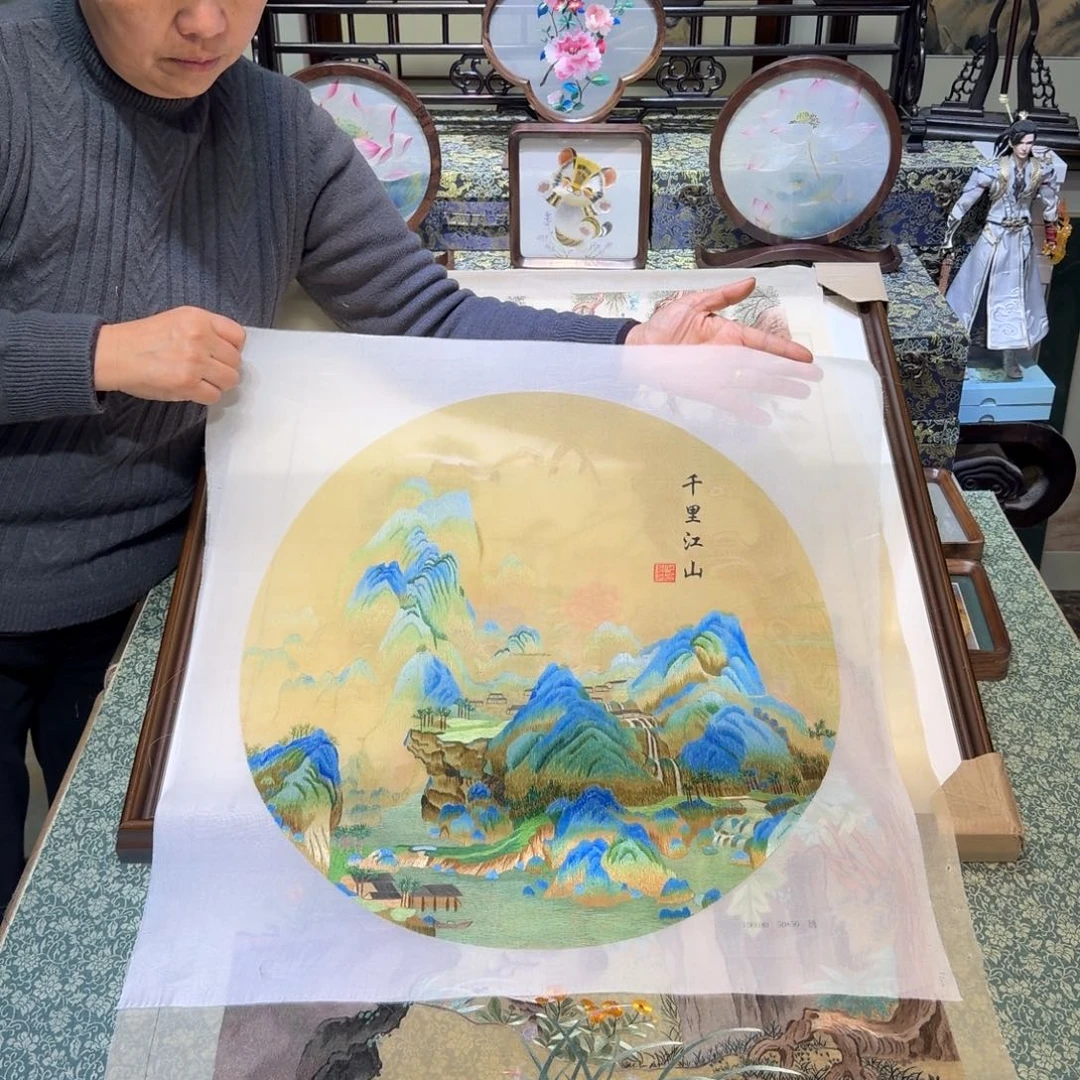 刺绣手工苏绣工艺精品