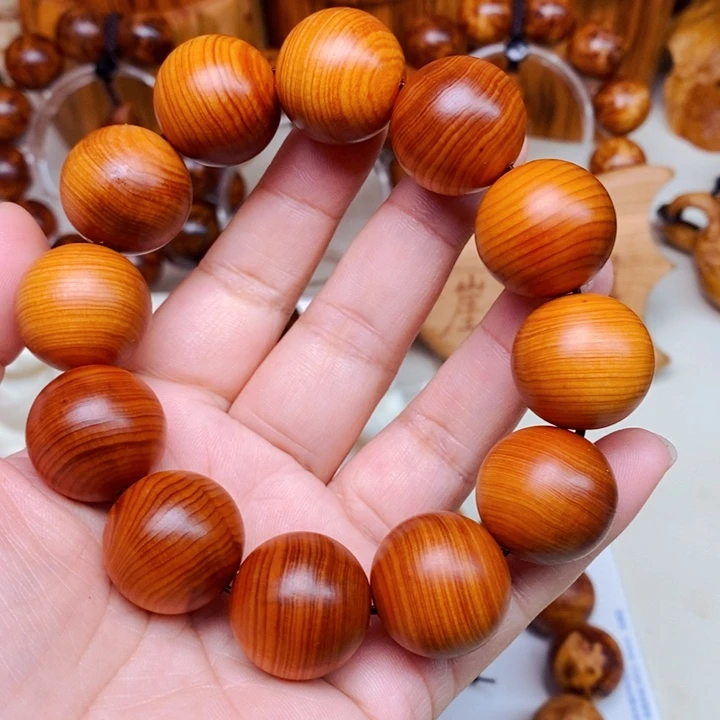 柏木（崖柏）手串2.0。3