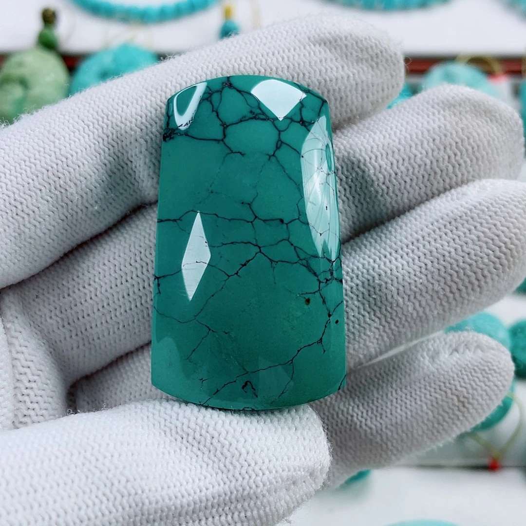 绿松石未镶嵌车挂