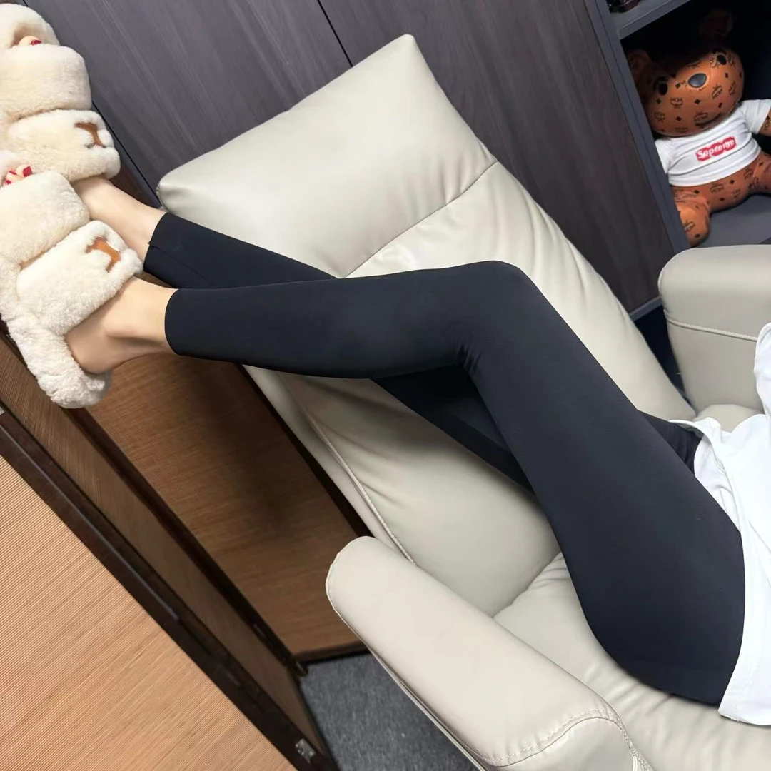 D款秋冬外穿高腰收腹提臀显瘦鲨鱼裤打底芭比裤